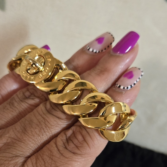 💯 NWT Authentic Marc by Marc Jacobs Katie Link Bracelet - Picture 4 of 6